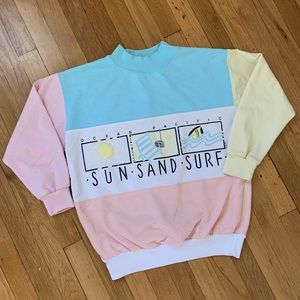 Pastel Ocean Pacific Sweatshirt